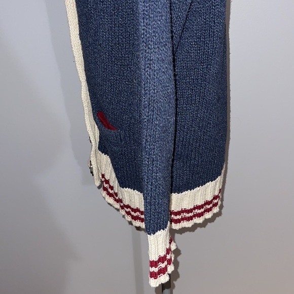 Cotton Country Oversized Button Up Knit Carlton Cardigan - Picture 12 of 14